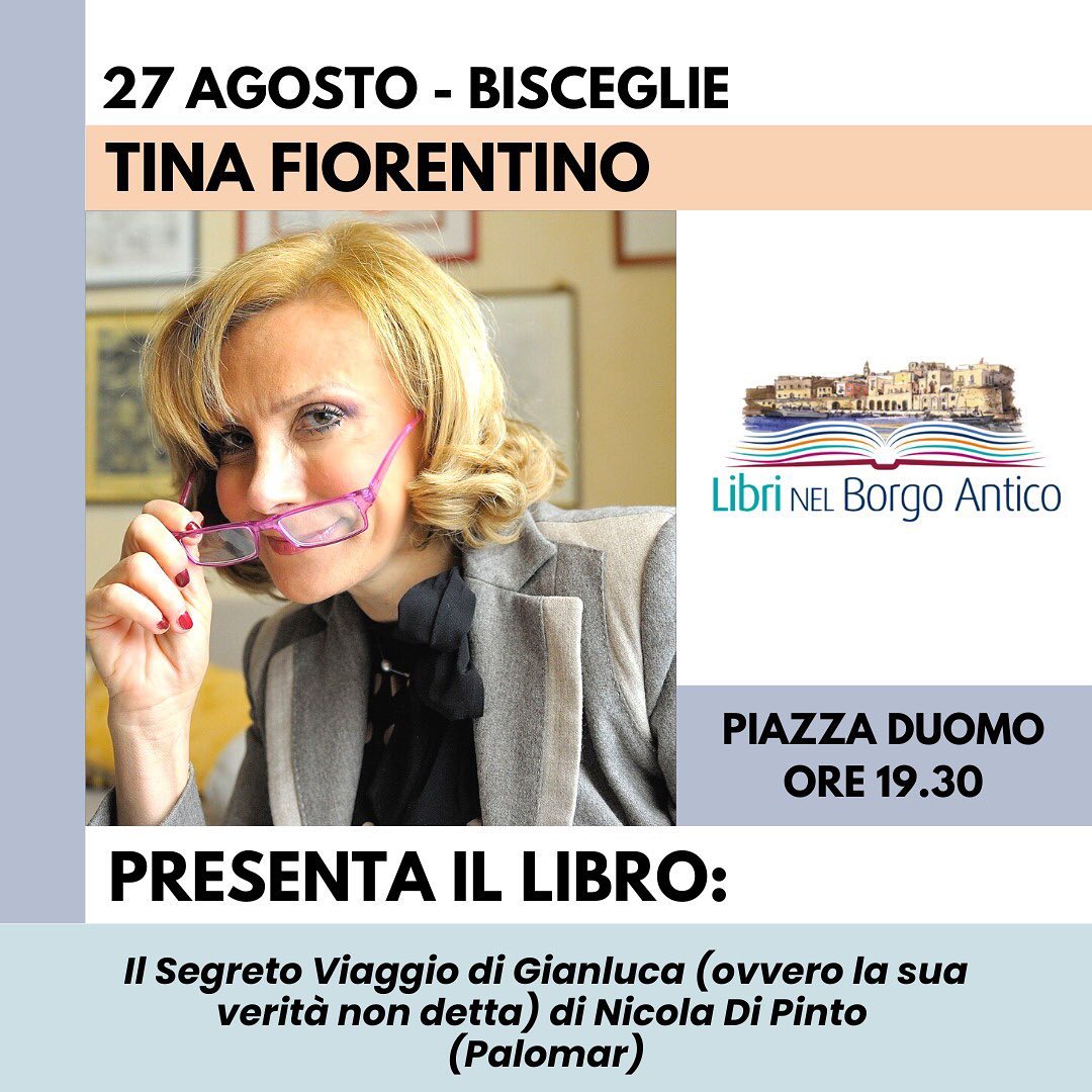 Vi aspetto stasera a Piazza Duomo a Bisceglie!